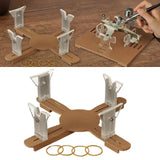 Maxbell Aircraft Model Rack Adjustable Stable Bracket Aircraft Painting Stand M