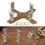 Maxbell Aircraft Model Rack Adjustable Stable Bracket Aircraft Painting Stand M