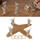 Maxbell Aircraft Model Rack Adjustable Stable Bracket Aircraft Painting Stand L