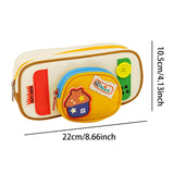 Maxbell Pencil Case Soft Storage Organizer Drawing Pen Bag for Students