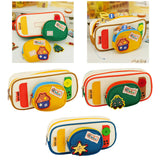 Maxbell Pencil Case Soft Storage Organizer Drawing Pen Bag for Students