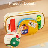 Maxbell Pencil Case Soft Storage Organizer Drawing Pen Bag for Students