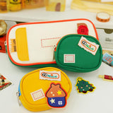 Maxbell Pencil Case Soft Storage Organizer Drawing Pen Bag for Students