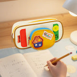 Maxbell Pencil Case Soft Storage Organizer Drawing Pen Bag for Students