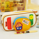 Maxbell Pencil Case Soft Storage Organizer Drawing Pen Bag for Students