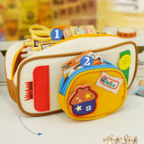 Maxbell Pencil Case Soft Storage Organizer Drawing Pen Bag for Students
