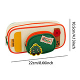 Maxbell Pencil Case Soft Storage Organizer Drawing Pen Bag for Students