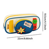 Maxbell Pencil Case Soft Storage Organizer Drawing Pen Bag for Students