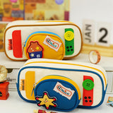 Maxbell Pencil Case Soft Storage Organizer Drawing Pen Bag for Students