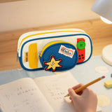 Maxbell Pencil Case Soft Storage Organizer Drawing Pen Bag for Students