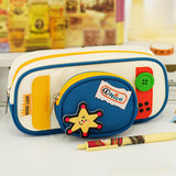 Maxbell Pencil Case Soft Storage Organizer Drawing Pen Bag for Students