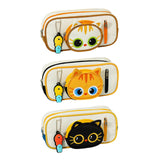 Maxbell Pencil Case Cat Design Make up Bag Cartoon Pen Bag for Kids