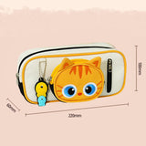 Maxbell Pencil Case Cat Design Make up Bag Cartoon Pen Bag for Kids