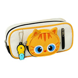 Maxbell Pencil Case Cat Design Make up Bag Cartoon Pen Bag for Kids