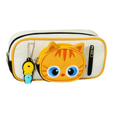 Maxbell Pencil Case Cat Design Make up Bag Cartoon Pen Bag for Kids