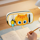 Maxbell Pencil Case Cat Design Make up Bag Cartoon Pen Bag for Kids