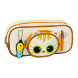 Maxbell Pencil Case Cat Design Make up Bag Cartoon Pen Bag for Kids