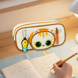 Maxbell Pencil Case Cat Design Make up Bag Cartoon Pen Bag for Kids