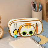 Maxbell Pencil Case Cat Design Make up Bag Cartoon Pen Bag for Kids