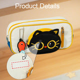 Maxbell Pencil Case Cat Design Make up Bag Cartoon Pen Bag for Kids