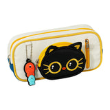 Maxbell Pencil Case Cat Design Make up Bag Cartoon Pen Bag for Kids