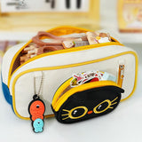 Maxbell Pencil Case Cat Design Make up Bag Cartoon Pen Bag for Kids