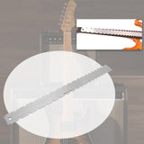 Maxbell Guitar Neck Notched Straight Ruler Versatile for Studios Workshops Musicians