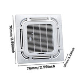 Maxbell Dollhouse Air Conditioning Conditioner 1/12 with Outdoor Unit for Doll House