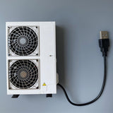 Maxbell Dollhouse Air Conditioning Conditioner 1/12 with Outdoor Unit for Doll House