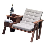 Maxbell 1: 12 Miniature Dollhouse Armchair End Table Accessories Decor Reading Chair