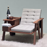 Maxbell 1: 12 Miniature Dollhouse Armchair End Table Accessories Decor Reading Chair