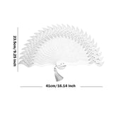 Maxbell Handheld Folding Fan Decorative Tai Fans for Concerts Party Gift