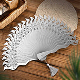 Maxbell Handheld Folding Fan Decorative Tai Fans for Concerts Party Gift