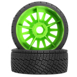 Maxbell 4 Pieces RC Wheel and Tire Spare Parts Replacement for 1/7 W233