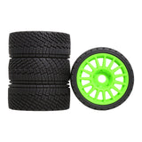 Maxbell 4 Pieces RC Wheel and Tire Spare Parts Replacement for 1/7 W233