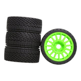 Maxbell 4 Pieces RC Wheel and Tire Spare Parts Replacement for 1/7 W233