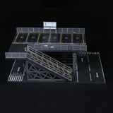 Maxbell 1/64 Parking Lot Diorama Micro Landscape Decor Decoration Showcase Organizer Style B