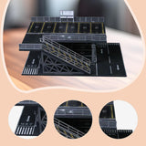 Maxbell 1/64 Parking Lot Diorama Micro Landscape Decor Decoration Showcase Organizer Style B