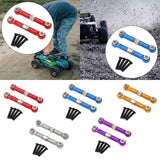 Maxbell 2Pcs 1:14 RC Car Steering Linkage Spare Steering Rod for 14211 RC Car Trucks Red