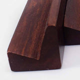 Maxbell 4Pcs Wooden Mahjong Tiles Racks Mahjong Tool for  Holiday Home 230x20mm