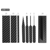 Maxbell 8Pcs Sanding Sticks for Plastic Models Hobby Tools for Miniatures Wood Hobby