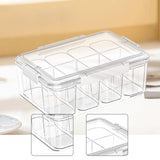 Maxbell Card Storage Box Multi Compartments Sturdy Holder for Gathering Sports Cards