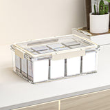 Maxbell Card Storage Box Multi Compartments Sturdy Holder for Gathering Sports Cards