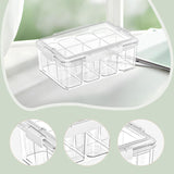 Maxbell Card Storage Box Multi Compartments Sturdy Holder for Gathering Sports Cards