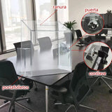 Maxbell Suggestion Box Clear Multifunctional Comment Box for Tabletop Shop Reception