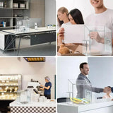 Maxbell Suggestion Box Clear Multifunctional Comment Box for Tabletop Shop Reception
