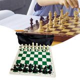 Maxbell Travel Portable Chess Set Strategy Game Educational Toy Chess Board Game Set