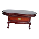 Maxbell Dollhouse Coffee Table 1/12 Wood Miniature Furniture Dollhouse Bedside Table