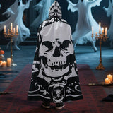 Maxbell Halloween Cloak with Hood Wizard Cosplay for Roles Play Carnivals Stage Show Style A