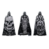 Maxbell Halloween Cloak with Hood Wizard Cosplay for Roles Play Carnivals Stage Show Style A